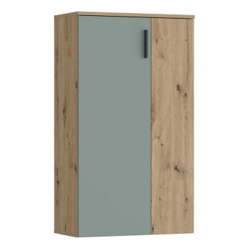 Scarpiera ETON rovere artisan/verde