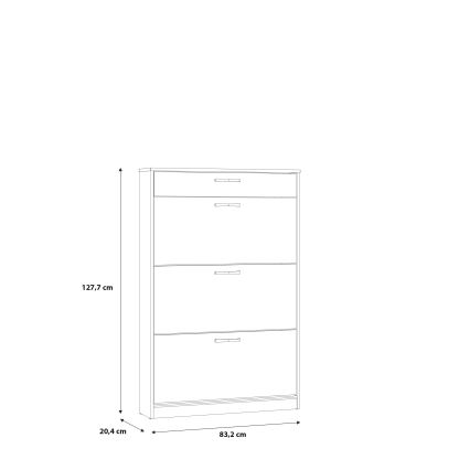 Scarpiera KAVI rovere artisan