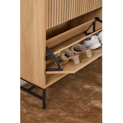 Scarpiera OLIVIA 99x140x35 cm rovere