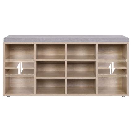 Scarpiera VOREN marrone/grigio