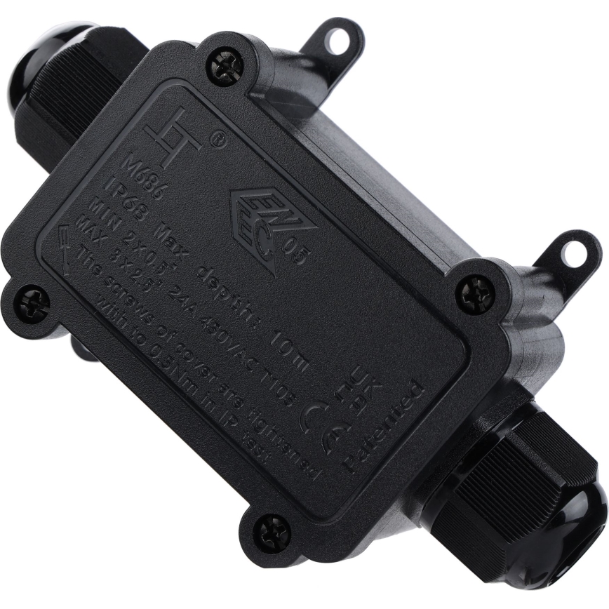 Scatola di giunzione impermeabile 24A/230V IP68