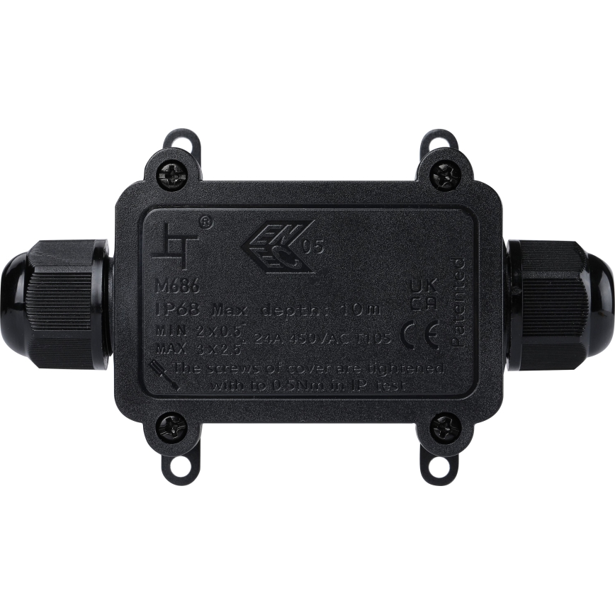 Scatola di giunzione impermeabile 24A/230V IP68