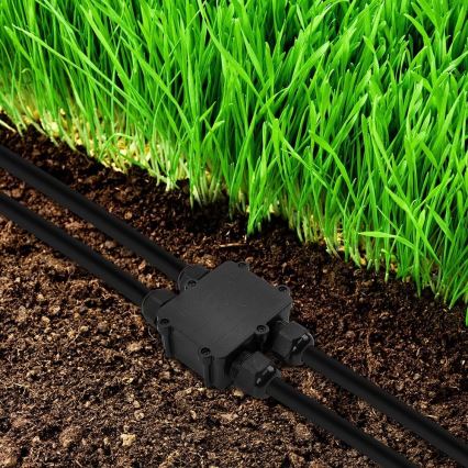 Scatola di giunzione impermeabile IP68 nero