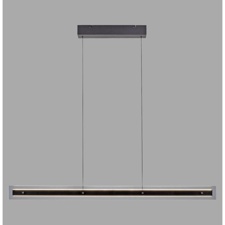 Schöner Wohnen 11316-18 - Lampada a sospensione dimmerabile su cavo LENA LED/32W/230V 105 cm nera