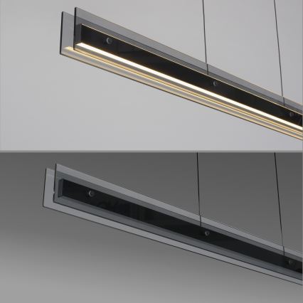 Schöner Wohnen 11316-18 - Lampada a sospensione dimmerabile su cavo LENA LED/32W/230V 105 cm nera