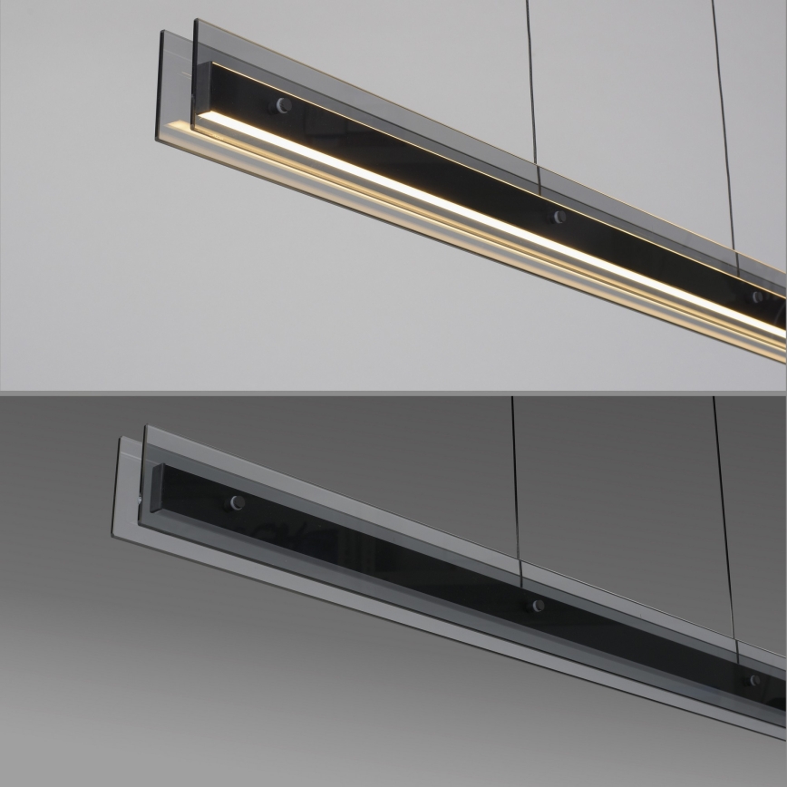 Schöner Wohnen 11316-18 - Lampada a sospensione dimmerabile su cavo LENA LED/32W/230V 105 cm nera
