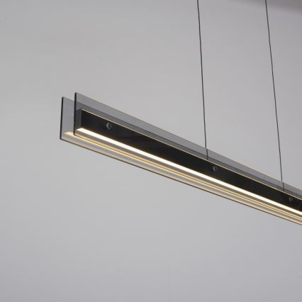 Schöner Wohnen 11316-18 - Lampada a sospensione dimmerabile su cavo LENA LED/32W/230V 105 cm nera