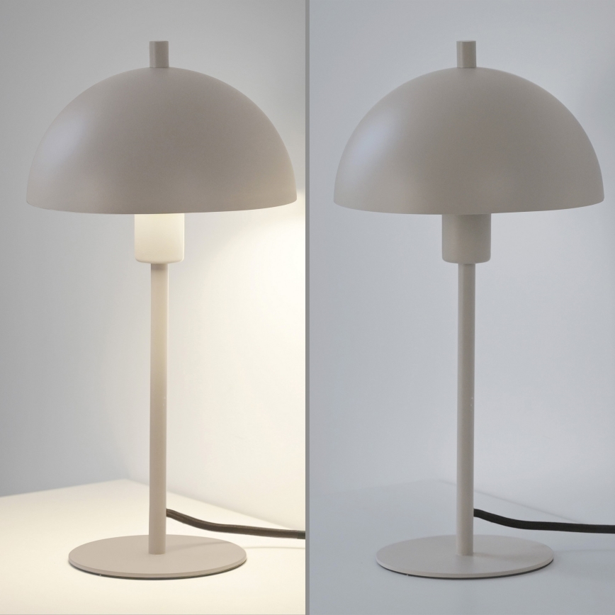 Schöner Wohnen 11726-39 - Lampada da tavolo ALI 1xE14/15W/230V grigia