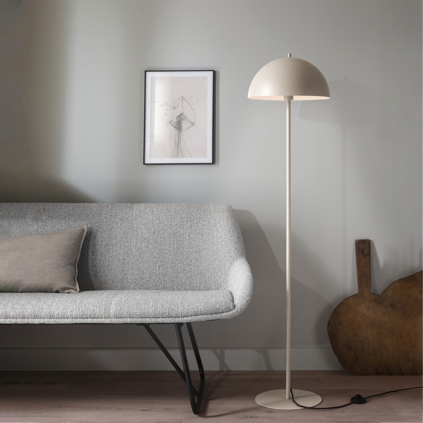 Schöner Wohnen 11727-39 - Lampada da terra ALI 1xE27/25W/230V grigia