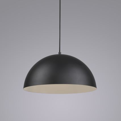 Schöner Wohnen 11728-18 - Lampada a sospensione ALI su cavo 1xE27/25W/230V Ø 38 cm nero