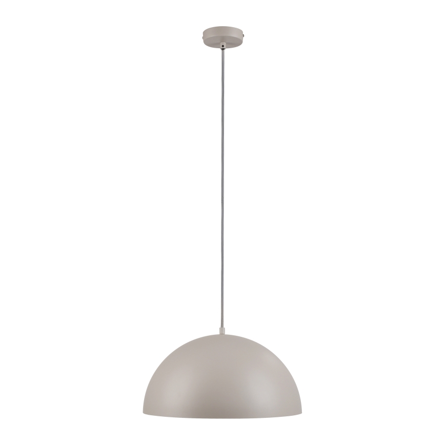 Schöner Wohnen 11728-39 - Lampadario a sospensione ALI con cavo, 1xE27/25W/230V, Ø 38 cm, grigio