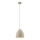 Schöner Wohnen 12540-42 - Lampada a sospensione su cavo TRAVENTA 1xE27/40W/230V Ø 21 cm cemento