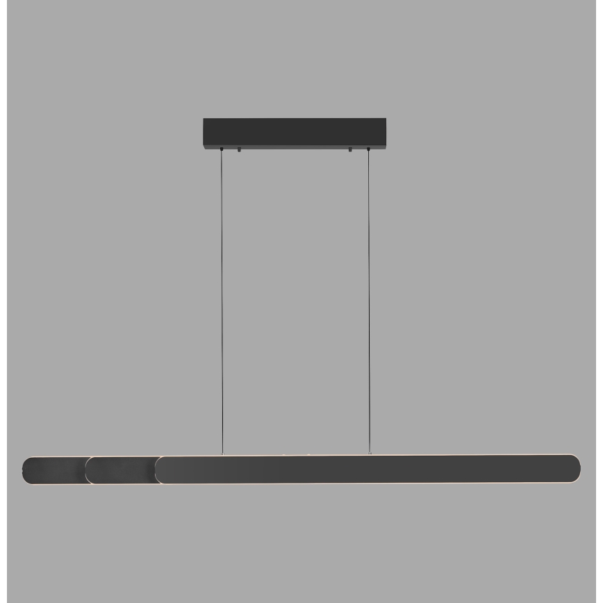 Schöner Wohnen 12577-18 - Lampadario a sospensione dimmerabile ADRIANA ROUND 2xLED/24W/230V 2700/3000/3500/4000/5000K nero