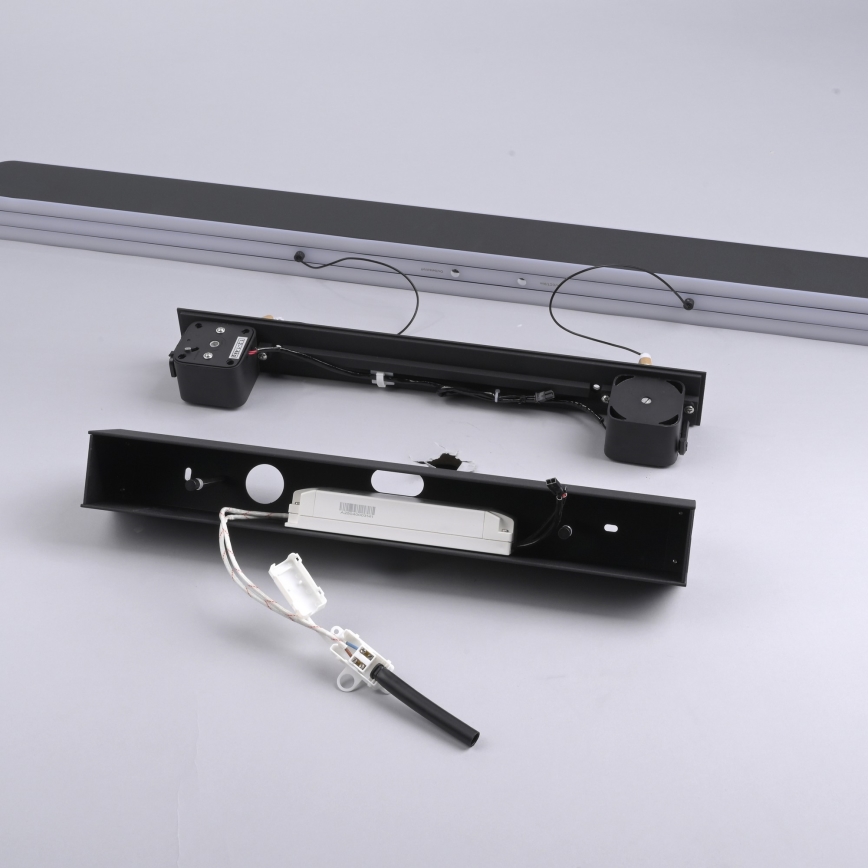 Schöner Wohnen 12577-18 - Lampadario LED dimmerabile a sospensione con cavo ADRIANA ROUND 2xLED/24W/230V 2700/3000/3500/4000/5000K 160 cm nero