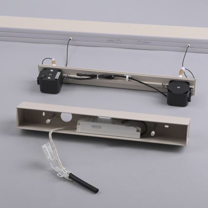 Schöner Wohnen 12577-39 - Lampada a sospensione LED dimmerabile su cavo ADRIANA ROUND 2xLED/24W/230V 2700/3000/3500/4000/5000K 160 cm grigio