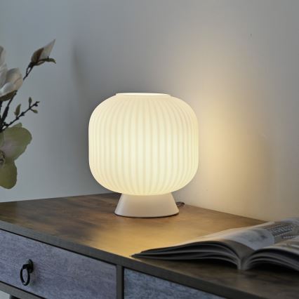 Schöner Wohnen 13573-16 - Lampada da tavolo NAMI 1xE27/25W/230V bianca