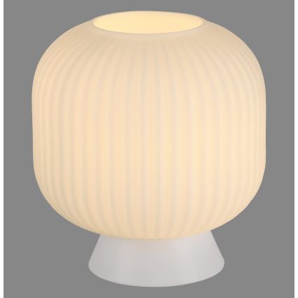 Schöner Wohnen 13573-16 - Lampada da tavolo NAMI 1xE27/25W/230V bianca