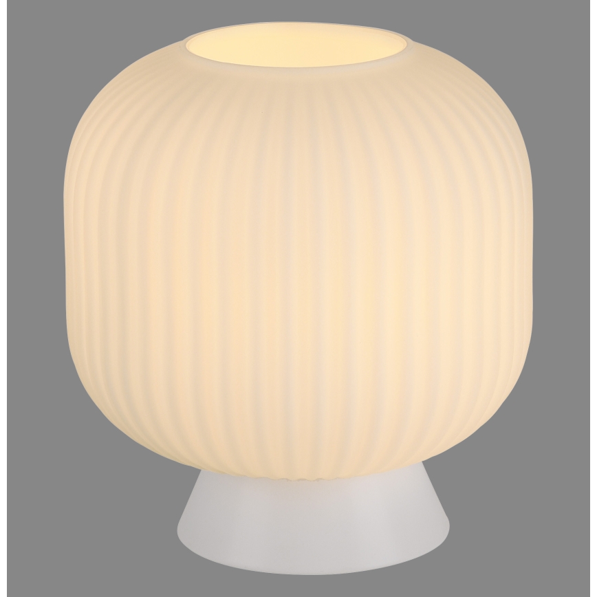 Schöner Wohnen 13573-16 - Lampada da tavolo NAMI 1xE27/25W/230V bianca