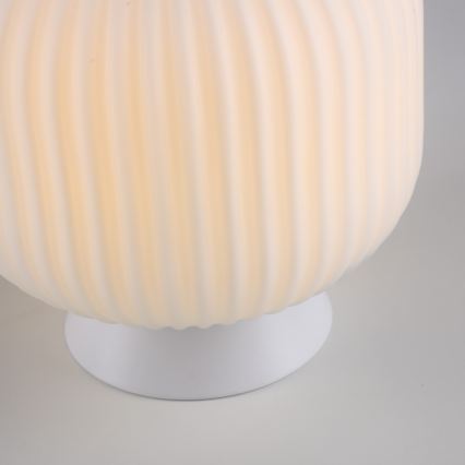 Schöner Wohnen 13573-16 - Lampada da tavolo NAMI 1xE27/25W/230V bianca