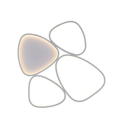 Schöner Wohnen 14038-16 - Plafoniera a LED dimmerabile PEBBLES LED/35,5W/230V bianca