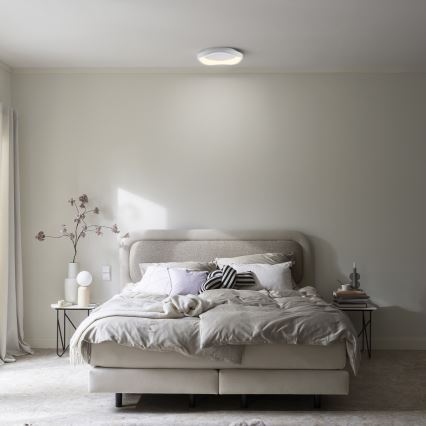 Schöner Wohnen 14233-16 - Plafoniera LED dimmerabile MONTA LED/21W/230V Ø 40 cm bianco