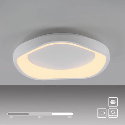 Schöner Wohnen 14233-16 - Plafoniera LED dimmerabile MONTA LED/21W/230V Ø 40 cm bianco