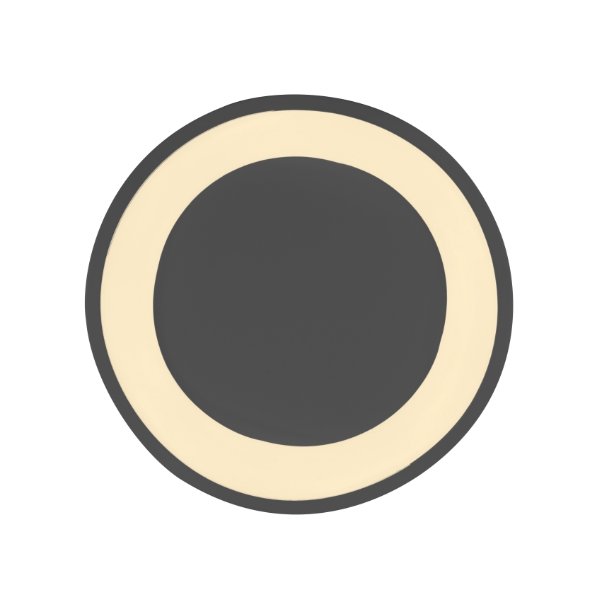 Schöner Wohnen 14233-18 - Plafoniera dimmerabile a LED MONTA LED/21W/230V Ø 40 cm nera