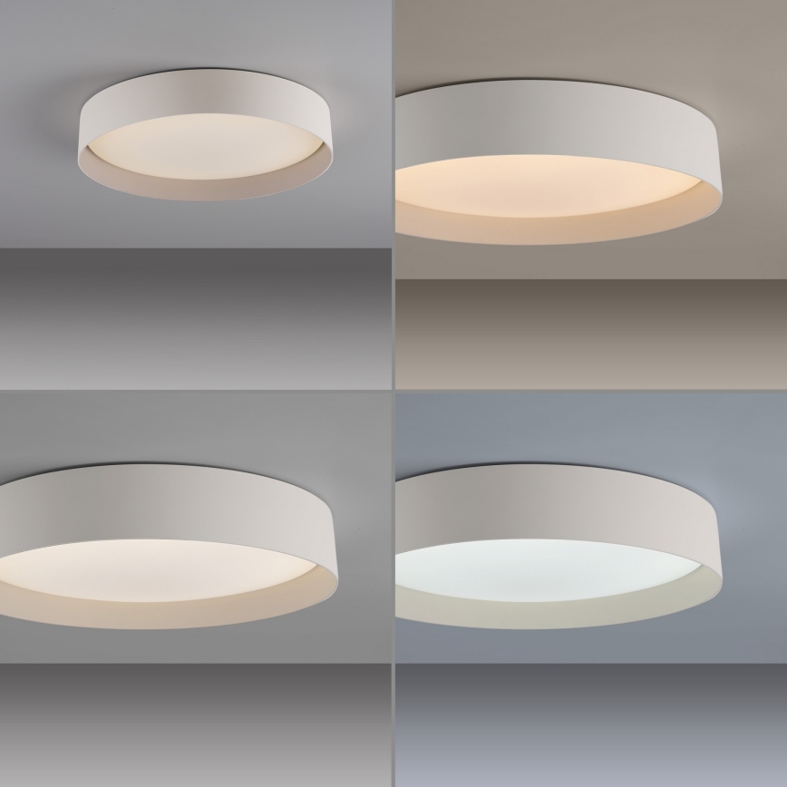 Schöner Wohnen 14594-39 - Plafoniera LED dimmerabile TAVOLI LED/20W/230V 2700-6500K Ø 39 cm grigio + telecomando