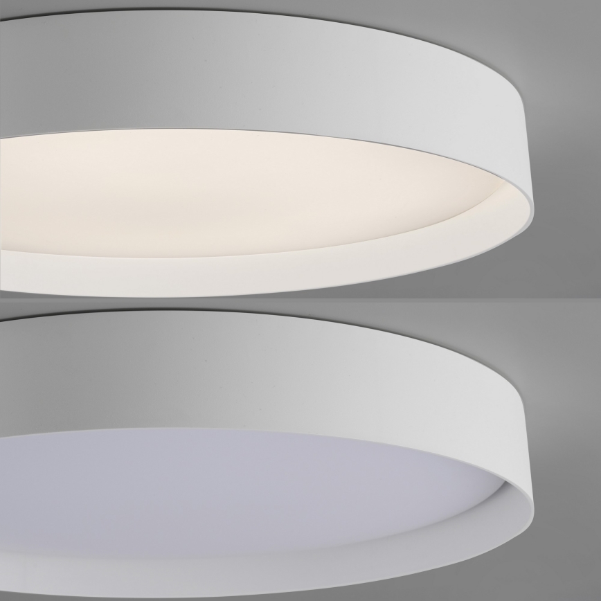 Schöner Wohnen 14595-16 - Plafoniera LED dimmerabile TAVOLI LED/34W/230V 2700-6500K Ø 49 cm bianca + telecomando