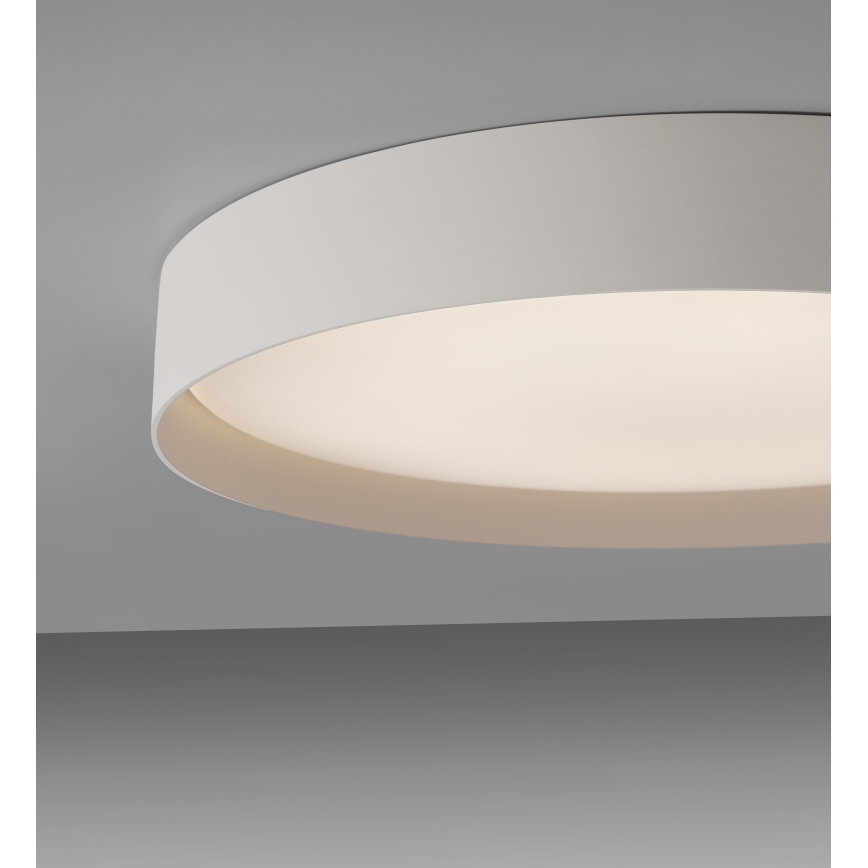 Schöner Wohnen 14595-39 - Plafoniera LED dimmerabile TAVOLI LED/34W/230V 2700-6500K Ø 49 cm grigia + telecomando