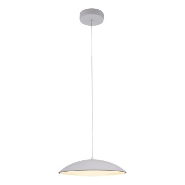 Schöner Wohnen 14606-16 - Lampadario sospeso dimmerabile su cavo LENTE LED/17W/230V Ø 40 cm bianco