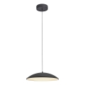 Schöner Wohnen 14606-18 - Lampada a sospensione dimmerabile con cavo LENTE LED/17W/230V Ø 40 cm nero