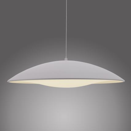 Schöner Wohnen 14607-16 - sospensione dimmerabile su cavo LENTE LED/23W/230V Ø 50 cm bianco