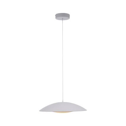 Schöner Wohnen 14607-16 - sospensione dimmerabile su cavo LENTE LED/23W/230V Ø 50 cm bianco