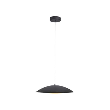 Schöner Wohnen 14607-18 - Lampadario dimmerabile a sospensione su cavo LENTE LED/23W/230V Ø 50 cm nero