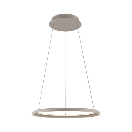 Schöner Wohnen 15570-39 - Lampada a sospensione dimmerabile con cavo QUILLO LED/36W/230V, Ø 60 cm, grigio