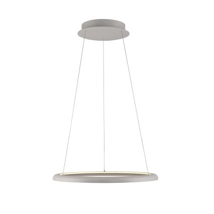 Schöner Wohnen 15570-39 - Lampada a sospensione dimmerabile con cavo QUILLO LED/36W/230V, Ø 60 cm, grigio