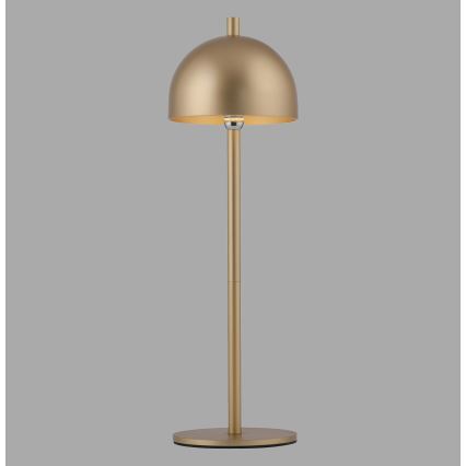 Schöner Wohnen 19244-12 - Lampada da tavolo da esterno ricaricabile a LED dimmerabile con comando touch BELLIS, LED/2,5W/5V, 2600 mAh, IP54, dorata