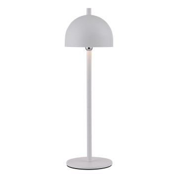 Schöner Wohnen 19244-16 - BELLIS Lampada da tavolo da esterno ricaricabile a LED, dimmerabile con touch, LED/2,5W/5V 2600 mAh IP54 bianca