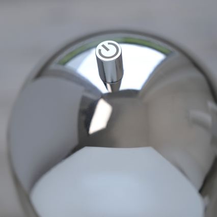 Schöner Wohnen 19244-17 - Lampada da tavolo da esterno LED ricaricabile dimmerabile a sfioramento BELLIS LED/2,5W/5V 2600 mAh IP54 cromo lucido