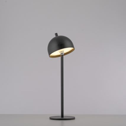 Schöner Wohnen 19244-18 - Lampada da tavolo ricaricabile a LED dimmerabile con comando a sfioramento BELLIS LED/2,5W/5V 2600 mAh IP54 nera