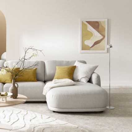 Schöner Wohnen 19245-17 - Lampada da terra per esterni ricaricabile dimmerabile a sfioramento BELLIS LED/2,5W/5V 2600 mAh IP54 cromo lucido