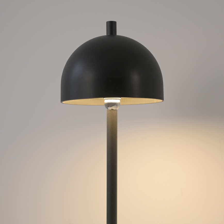 Schöner Wohnen 19245-18 - Lampada da terra ricaricabile da esterno a LED dimmerabile con controllo touch BELLIS LED/2,5W/5V 2600 mAh IP54 nero