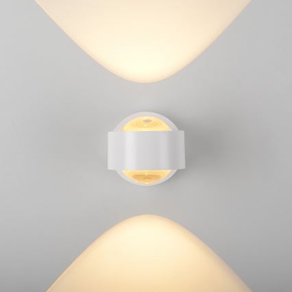Schöner Wohnen 19331-16 - Applique LED CHIA 2xLED/2W/230V bianco