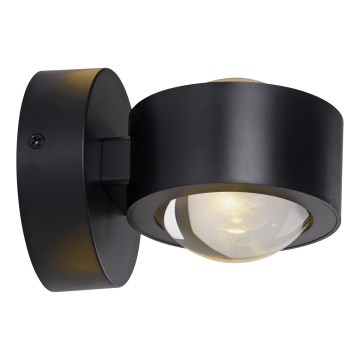 Schöner Wohnen 19331-18 - Lampada da parete LED CHIA 2xLED/2W/230V, nero
