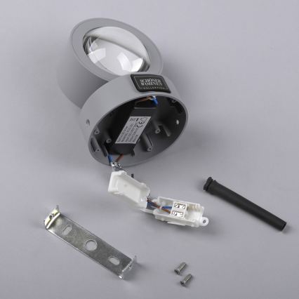 Schöner Wohnen 19331-21 - Lampada da parete LED CHIA 2xLED/2W/230V antracite