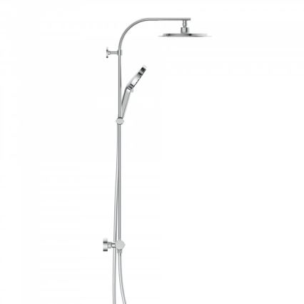 Schütte 60046 - Set doccia con miscelatore termostatico MADURA FRESH, cromato lucido