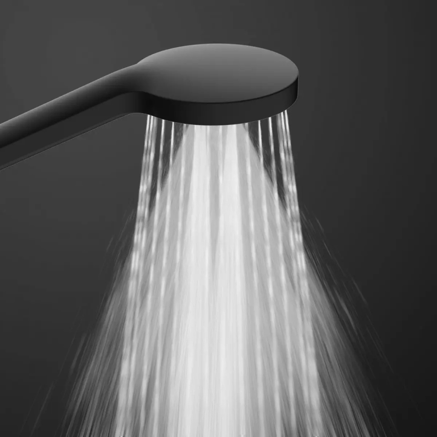 Schütte 60076 - Set doccia con miscelatore termostatico MADURA FRESH nero