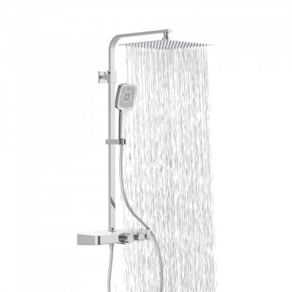 Schütte 60530 - Set doccia con miscelatore termostatico OCEAN, cromo lucido