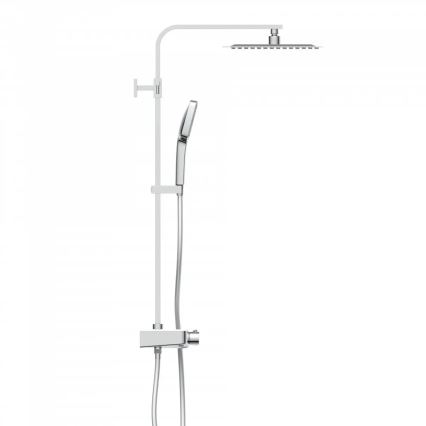 Schütte 60530 - Set doccia con miscelatore termostatico OCEAN, cromo lucido